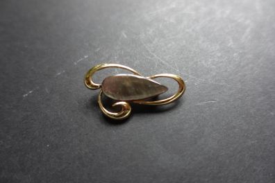 Vintage Paua Abalone Pin Brooch