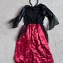 Perfect Condition Girls Halloween Costume with Hairband Size 8-10 Image 3