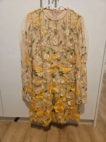 Yellow Dress/wedding/christening