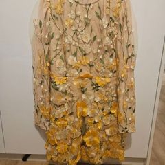 Yellow Dress/wedding/christening