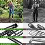 Lawn Leveling Rake Level Your Lawn 3X Faster, Perfect Weight Balance, Heavy Duty Gardening Tools with Adjustable Handle, Not Too Heavy, Not Too Small,Easy Soil & Sand Spreading for Garden Yard Golf Image 8