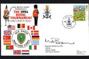 1994 Great Britain Illustrated Cover of The British Army Introduces The 1994 Royal Tournament Earls Court 19-30 July signed by MA Browne Director Defence Postal and Courtiers Services