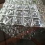 Art Deco Noughts & Crosses Glass Bowl Libochovice 1930s Image 8