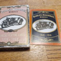 Vintage Harley Davidson Playing Cards