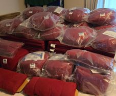 Complete 47 Piece Matching Meditation Studio Set Brand New (Tibetan Maroon