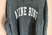 Denim effect sweatshirt