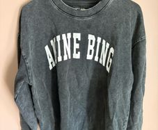 Denim effect sweatshirt