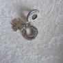 Pandora lucky day four leaf clover horseshoe dangle charm perfect condition Image 3
