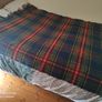 Foxford Connemara plaid 100% wool throw Image 3