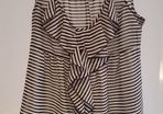 Brand new,  Black and White Blouse