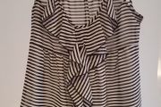 Brand new,  Black and White Blouse