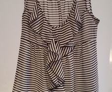 Brand new,  Black and White Blouse