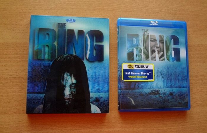 The Ring (2002 US Remake) Blu Ray with lenticular slipcover. (Region Free)