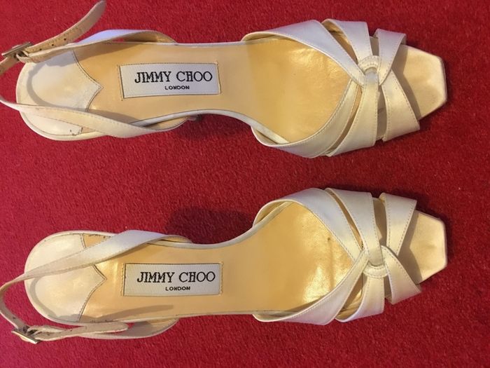 Jimmy Choo bridal shoes