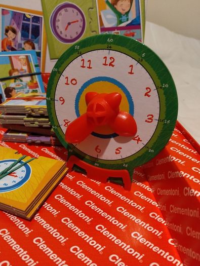 Clementoni Young Learners, What time is it Educational game