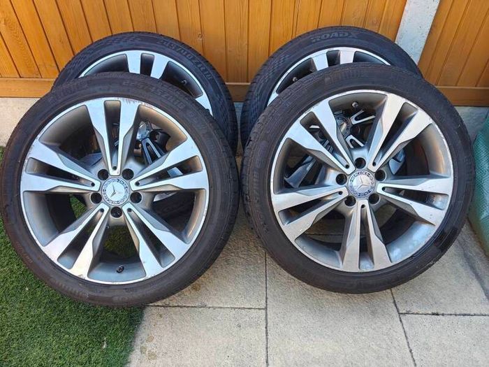 Mercedes 18 inch staggered wheels