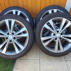 Mercedes 18 inch staggered wheels