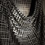 Calvin Klein Black/White Sleeveless Cowl-Neck Top Image 2