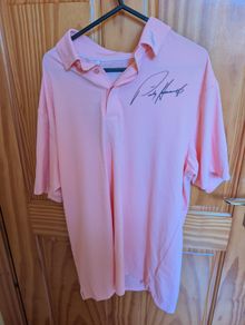 Signed Padraig Harrington Polo Shirt