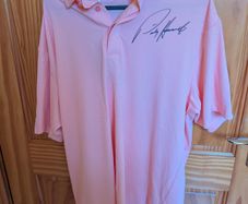 Signed Padraig Harrington Polo Shirt