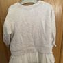 NEXT girls Cream coloured sweater/mesh dress aged 2-3 years Image 2