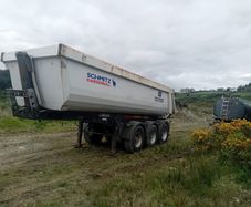 Schmitz tipper trailer