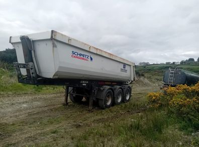 Schmitz tipper trailer