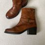 Clarks brown leather boot Size 6.5 Image 2
