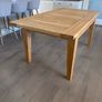 Solid Oak Extending Dining Table Fully Refinished Image 5