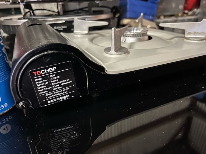 Techef portable gas stove