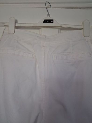 Mint Velvet Jeans Trousers - Ivory White - Size 12R - BNWT RRP 119