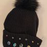 Kurt Geiger London crystal-embellished beanie Image 2