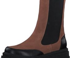 s.Oliver Women's Chelsea Boots, Cognac/Brown, EU 38, UK 5, US 7