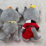 Pleasant Goat And Big Big Wolf Jumbo Wolnie and WOLFFY Plush approx. 23 TV Show Chinese Anime Used Damaged Please see photos Image 7