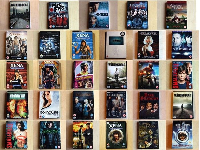 Science fiction, fantasy and horror TV shows (DVD)