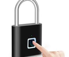 Keyless USB Charging Fingerprint Lock Smart Padlock Waterproof