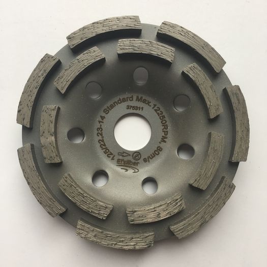 Professional Diamond grinding disc, cup, wheel 125mm, 5" concrete, stone
