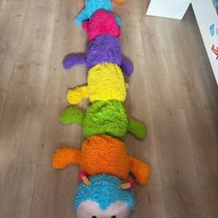 soft toy Xl rainbow caterpillar