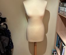 mannequin - female foam bodice for dress design or display