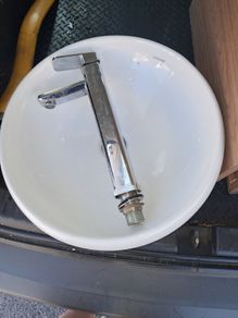 Bathroom Sink and tap