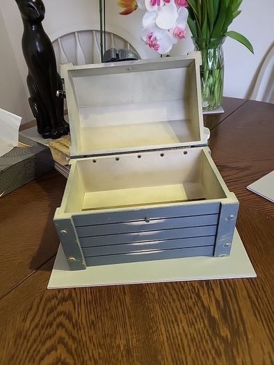 Pirates chest wooden box
