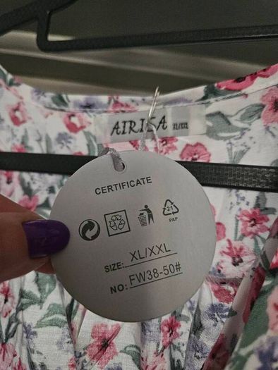 BNWT White flower print dress