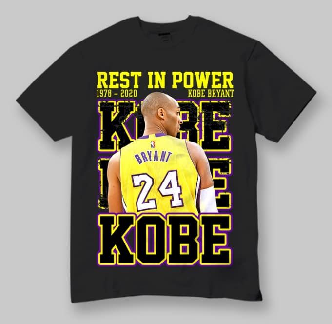 Kobe Bryant t-shirts black mamba t-shirts
