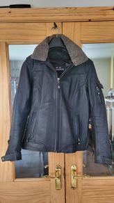 Women's Leather Motorcycle Jacket