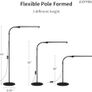 Lash Light, LED Floor Lamp, Reading Floor Lamp, Adjustable Gooseneck, 3 Heights, 10W Dual Brightness, Portable Standing Lamp for Eyelash Extensions, Makeup, Office Image 2