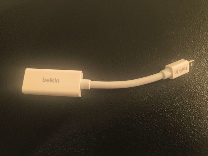 Belkin Mini DisplayPort (Thunderbolt) to HDMI Adapter in Excellent Condition