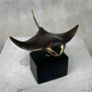Manta Ray - Bronze Image 6