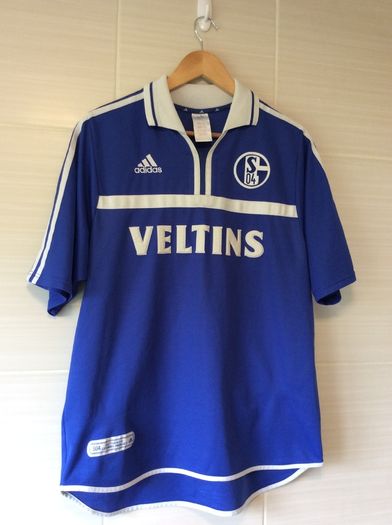 Schalke 04 Jersey.Authentic Adidas Home Jersey From Season 2000/2001. Collect In Dublin Or Receive Via Post.