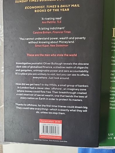 Nine books new/excellent condition