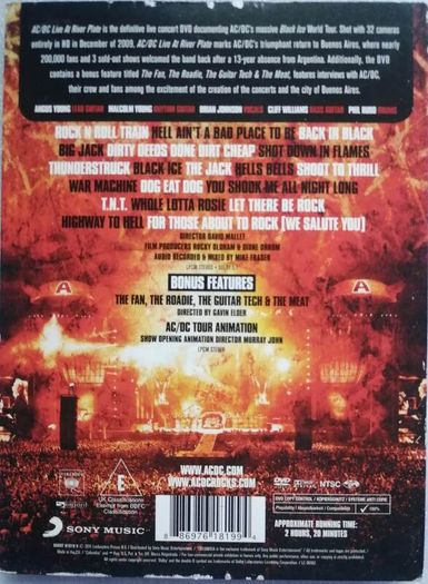 AC/DC [2011] Live At River Plate [Music DVD Digipack]